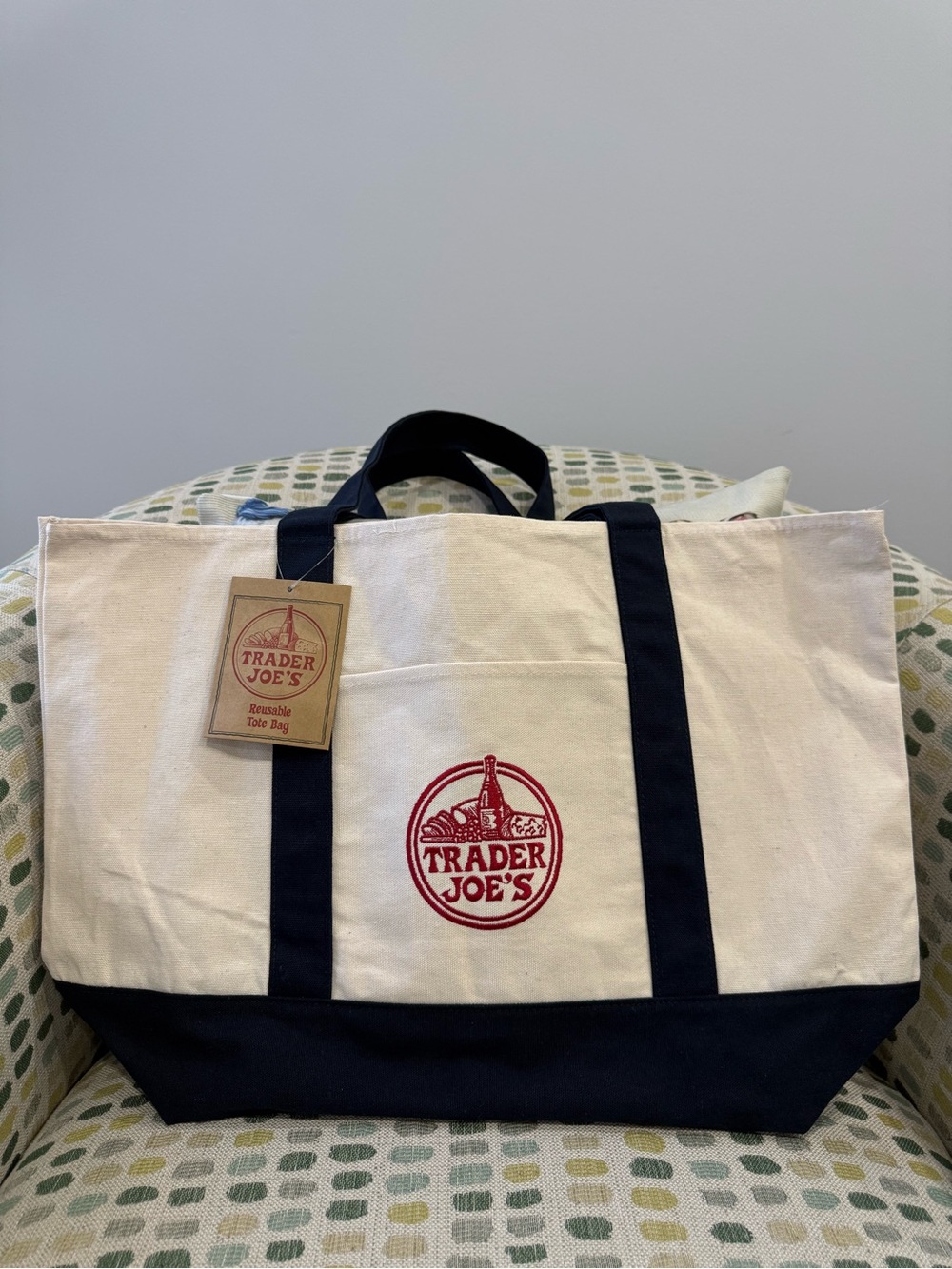 Trader Joe's Canvas Tote Large size